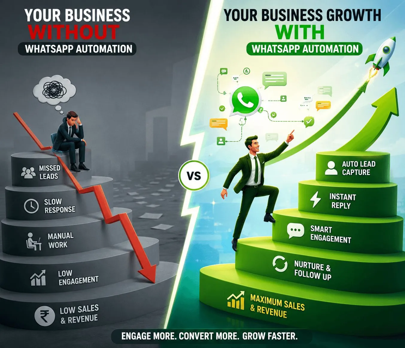 Best WhatsApp Marketing Software - Flowhora Automation